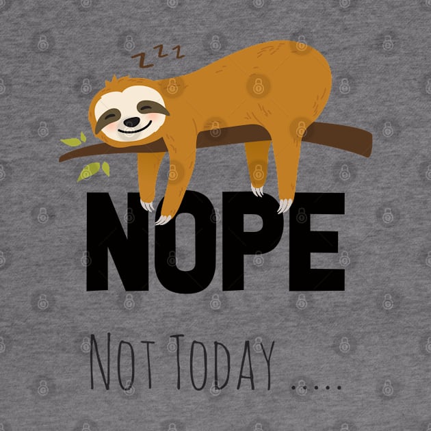 NOPE NOT TODAY KAWAii CUTE LAZY ANIMALS by kevenwal